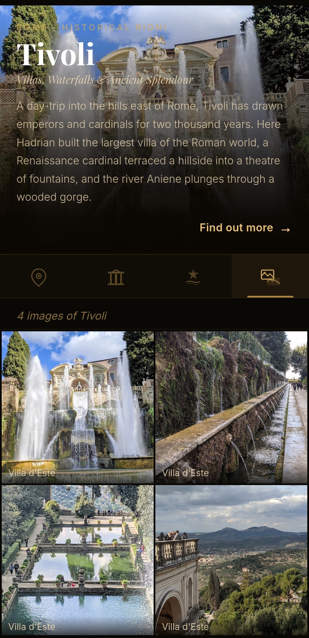 Authentic sights