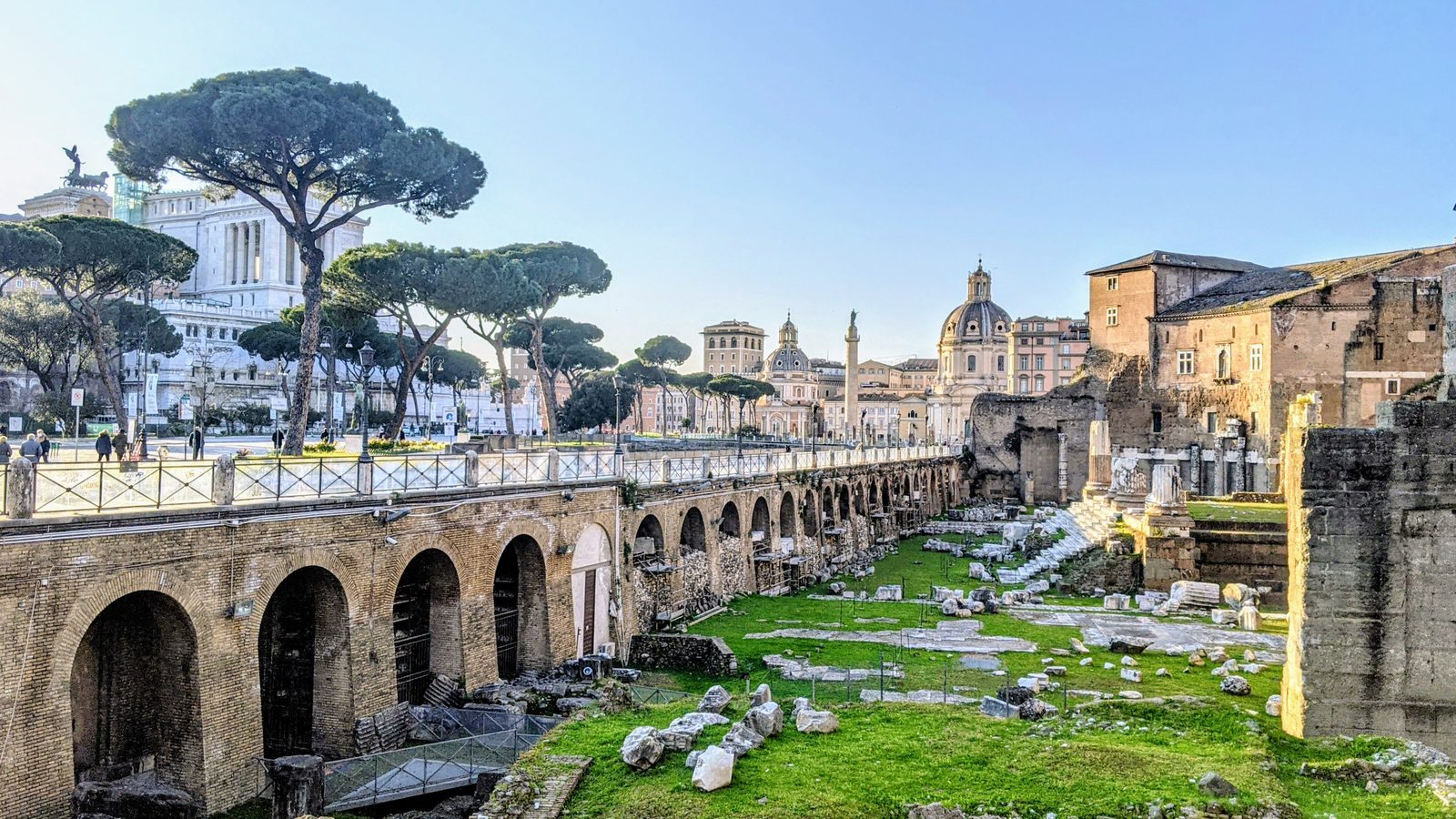 Walk through Fori Imperiali